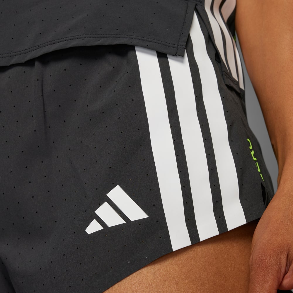 Спортивные шорты Adidas Adizero Running Split Shorts, черный — фото 4