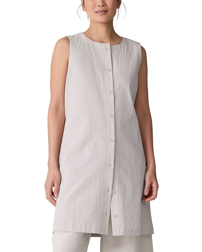 

Жилет с завязками сзади Eileen Fisher, белый