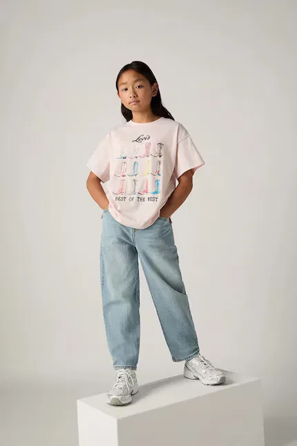 Джинсы багги barrel Levi's, синий
