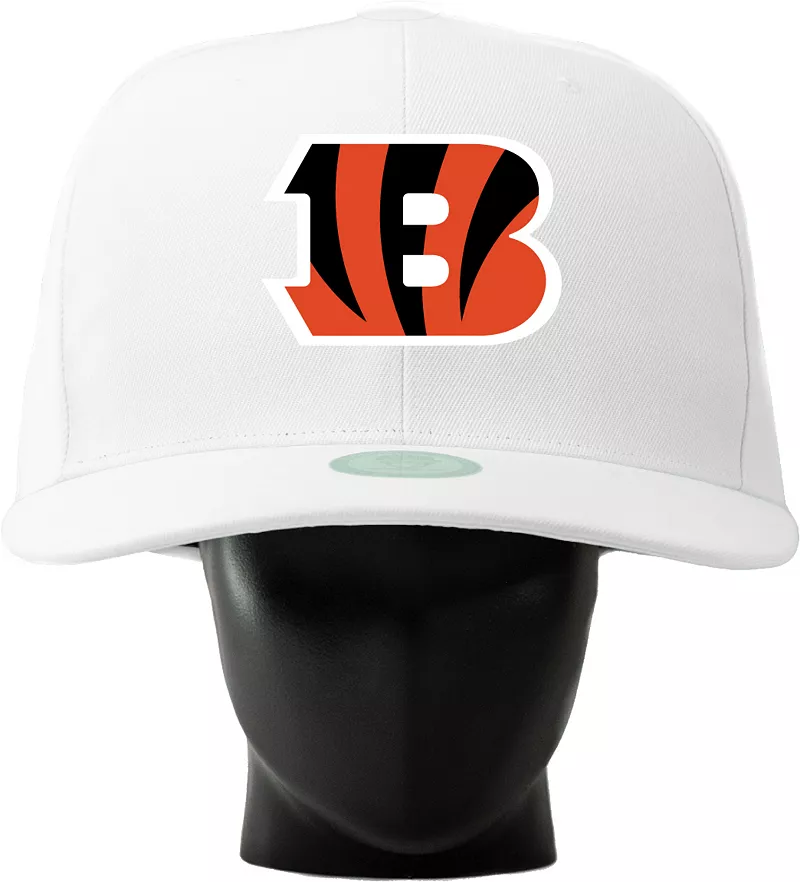 

Белая большая шляпа Noggin Boss Cincinnati Bengals