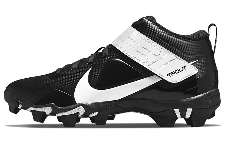 

Кроссовки мужские среднего размера, черные/белые Nike, Черный, Кроссовки мужские среднего размера, черные/белые Nike