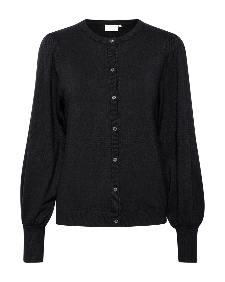

Вязаный кардиган Kaffe Knit Cardigan Lizza, черный