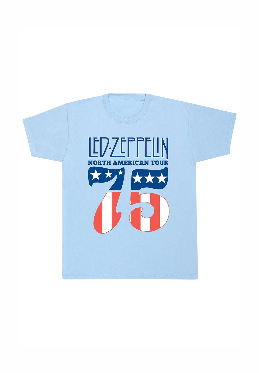 

Футболка с принтом LED ZEPPELIN Henry Tiger, светло-голубой