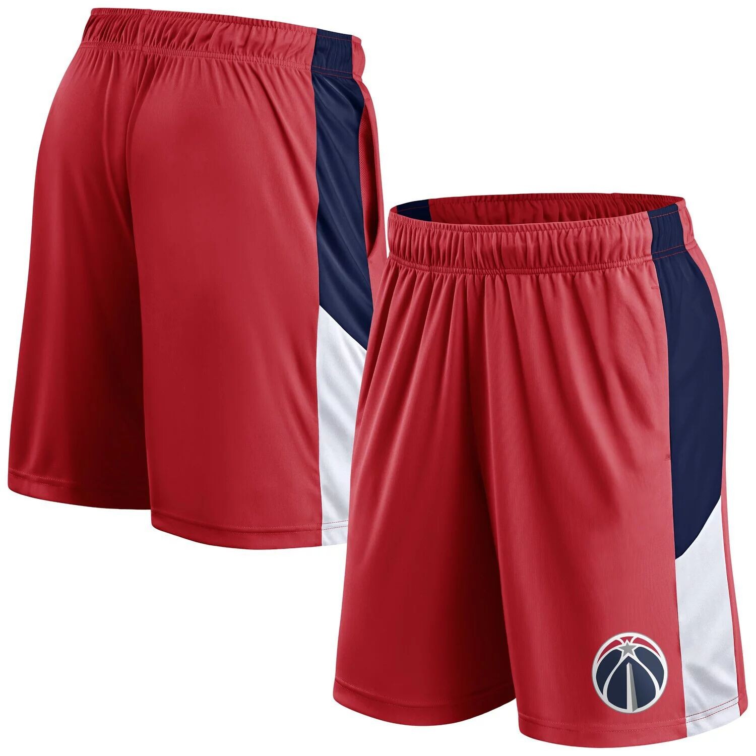 

Мужские красные фирменные шорты Washington Wizards для тренировок Fanatics