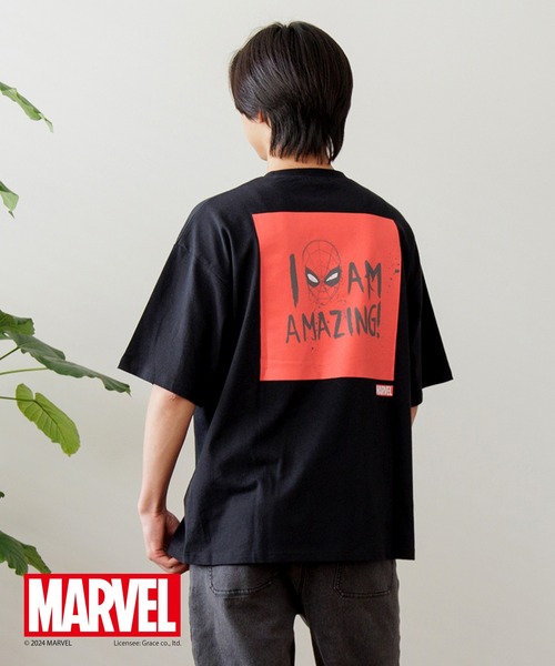 

Футболка с принтом Marvel "Человек-паук" GLAZOS, черный