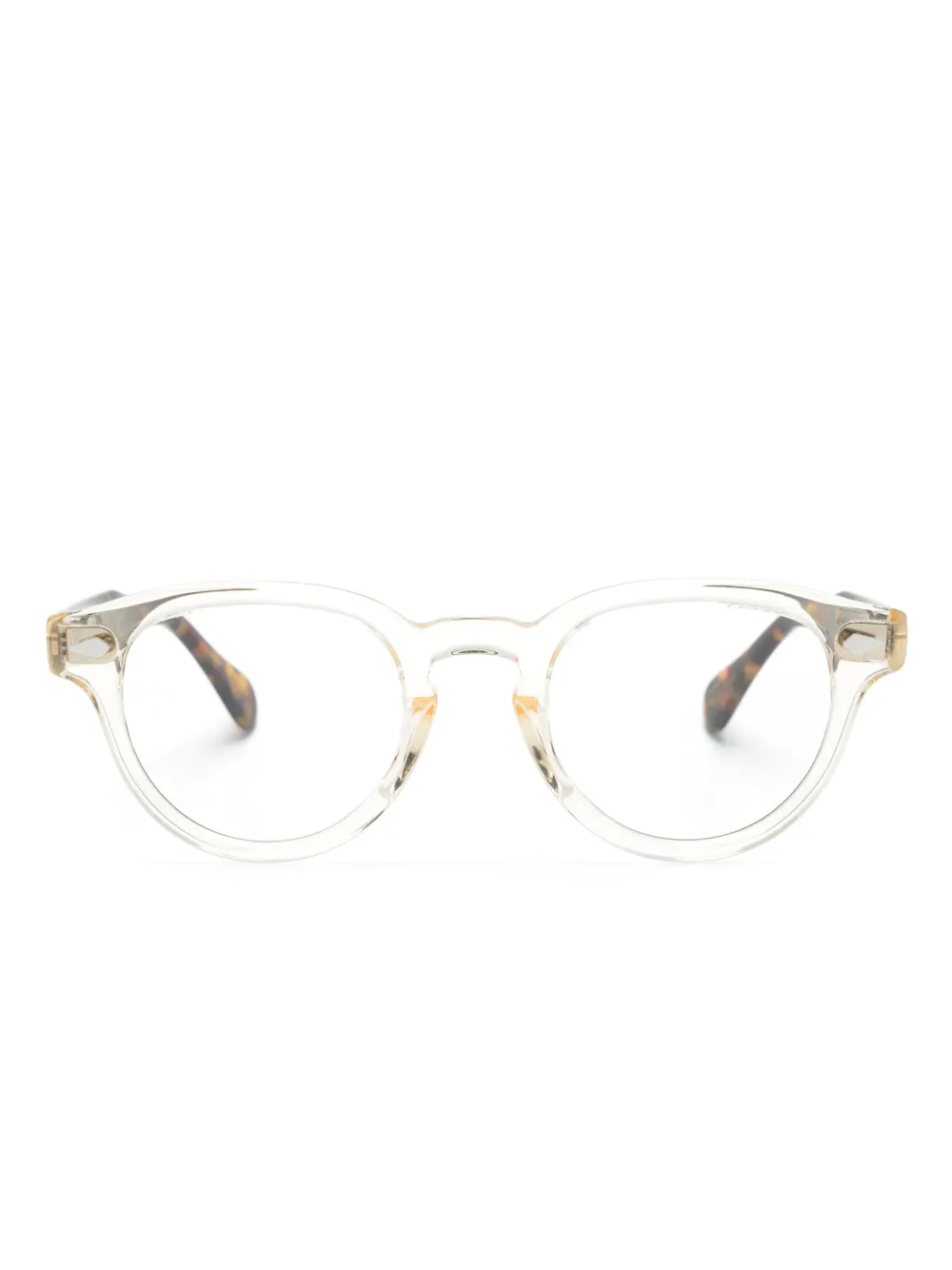 

Очки Maydela в круглой оправе Moscot, желтый