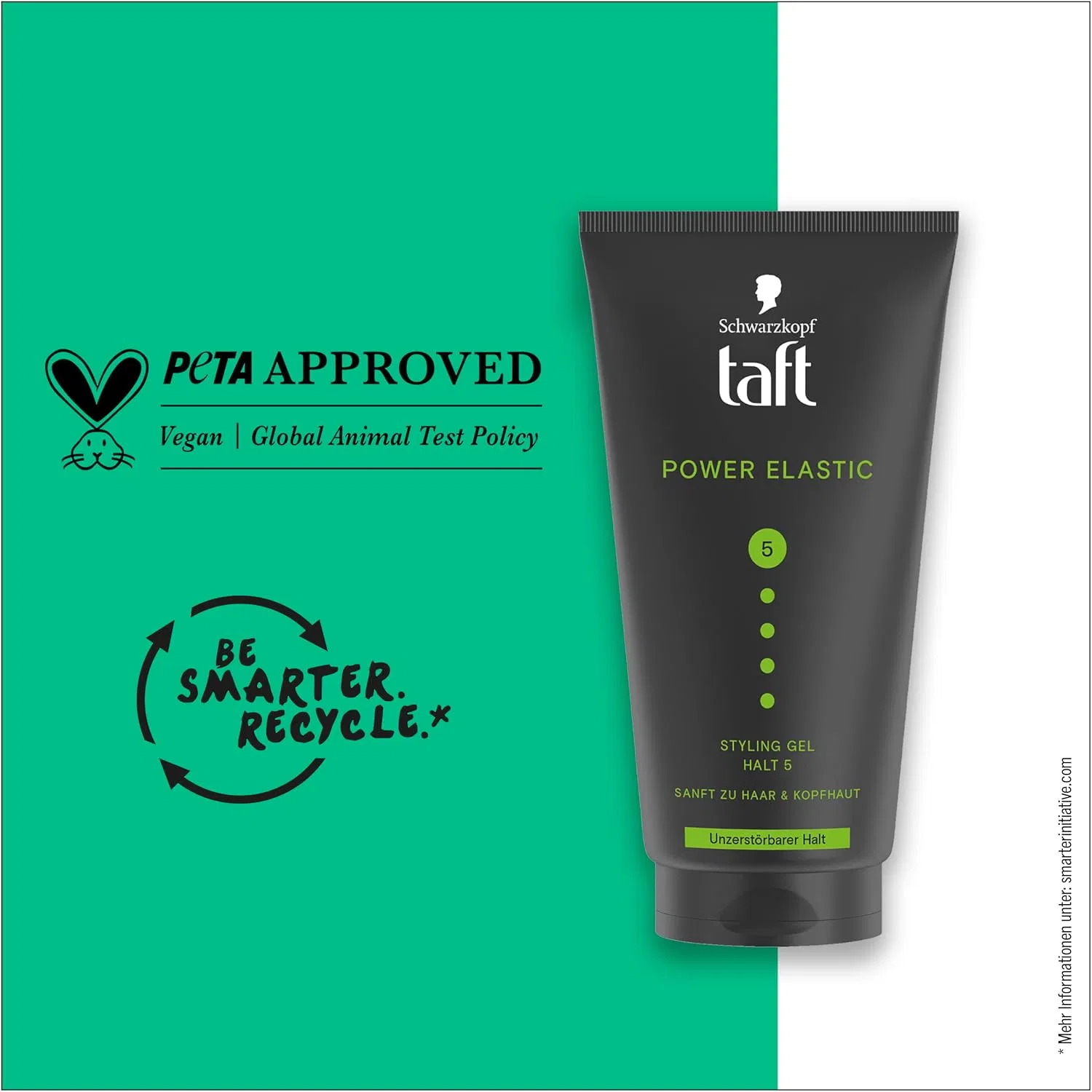 Гель для волос Schwarzkopf TAFT Power Elastic, 4 x 150 мл Taft — фото 3