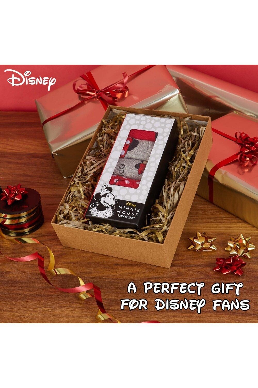 

Набор из 5 носков с Минни Маус Disney, мультиколор