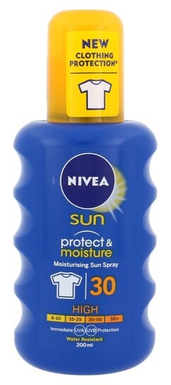 Увлажняющий солнцезащитный спрей, SPF 30, 200 мл Nivea Sun, Protect & Moisture — фото 2