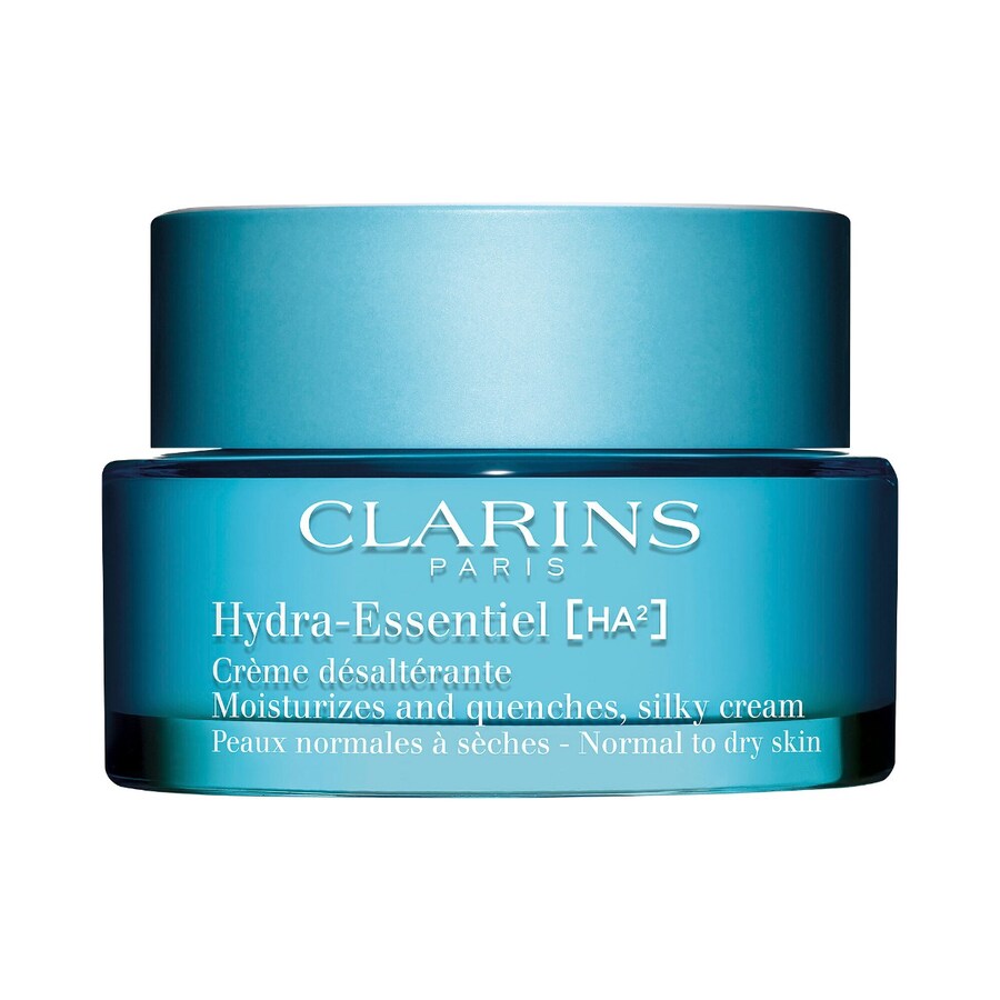 Увлажняющий крем Hydra-Essentiel Silky Moisturizer с двойной дозой гиалуроновой кислоты Clarins, 1.7 oz /50 mL