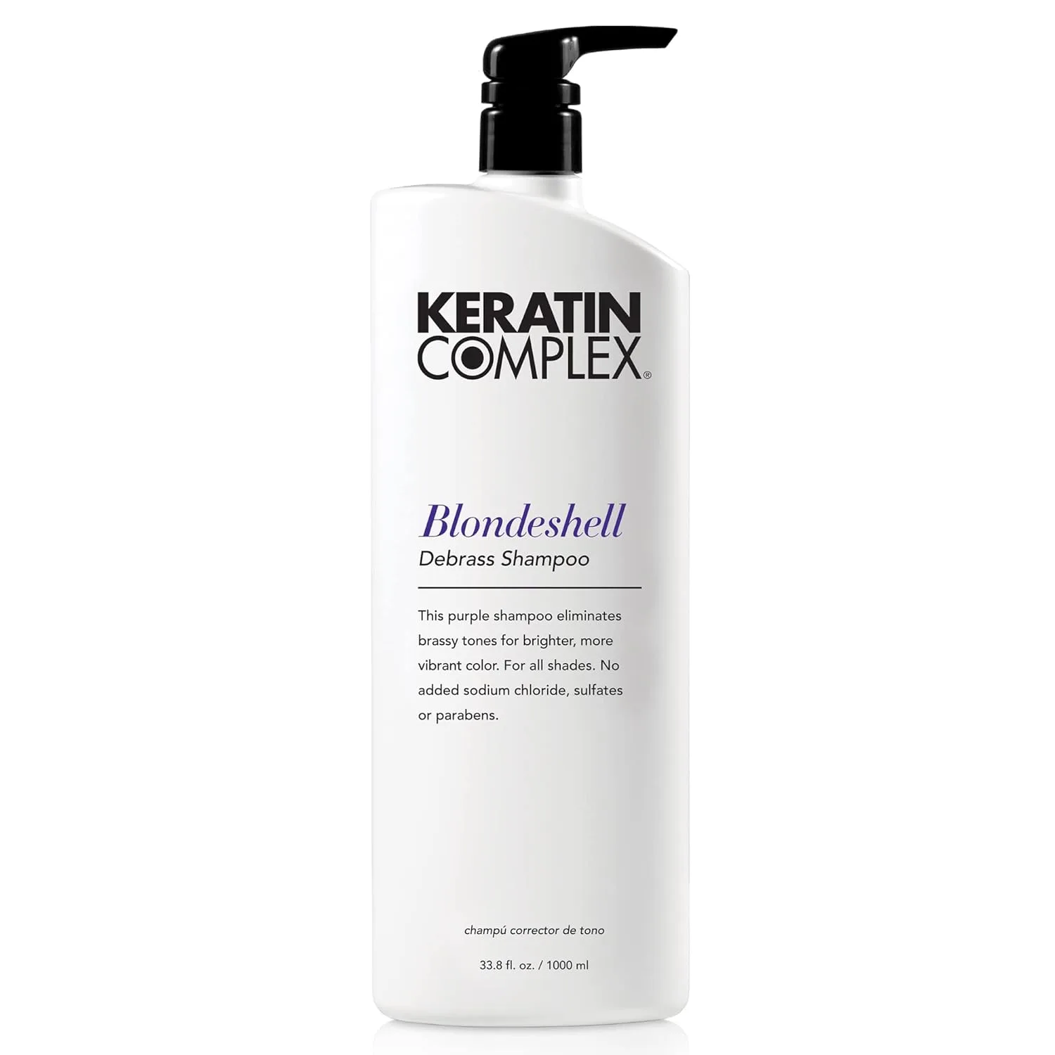 Шампунь Keratin Complex Blondeshell Debras 1000 мл (.), purple