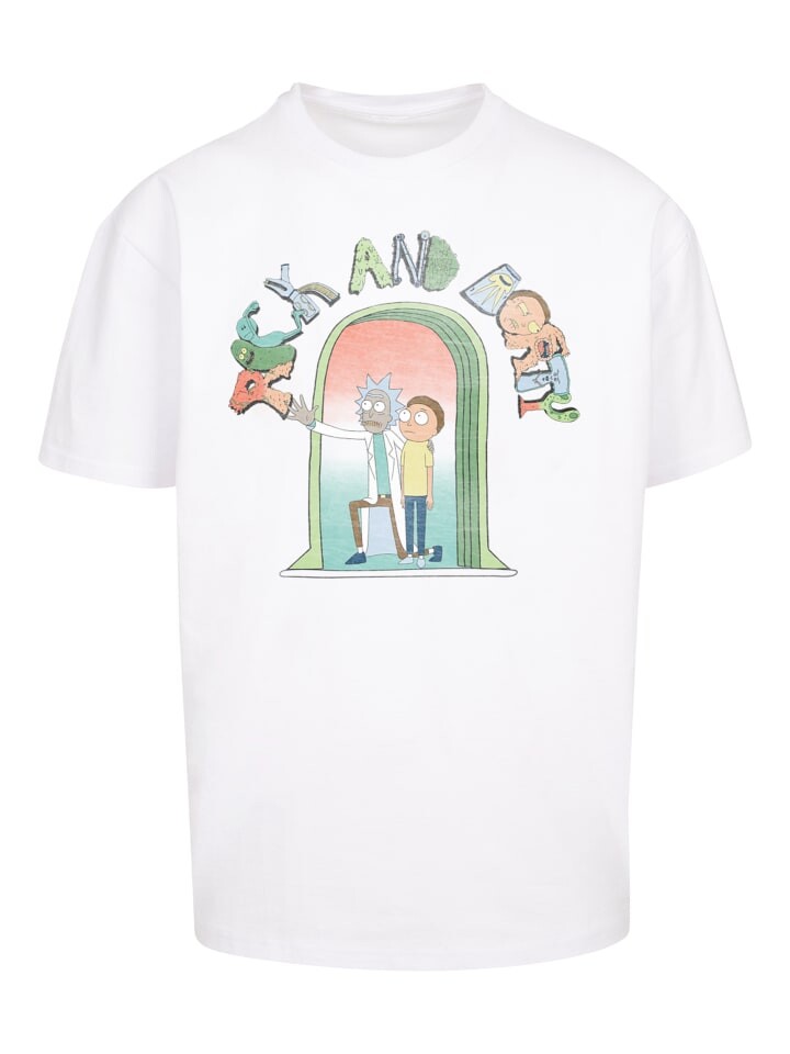 

Футболка F4NT4STIC Rick und Morty, белый