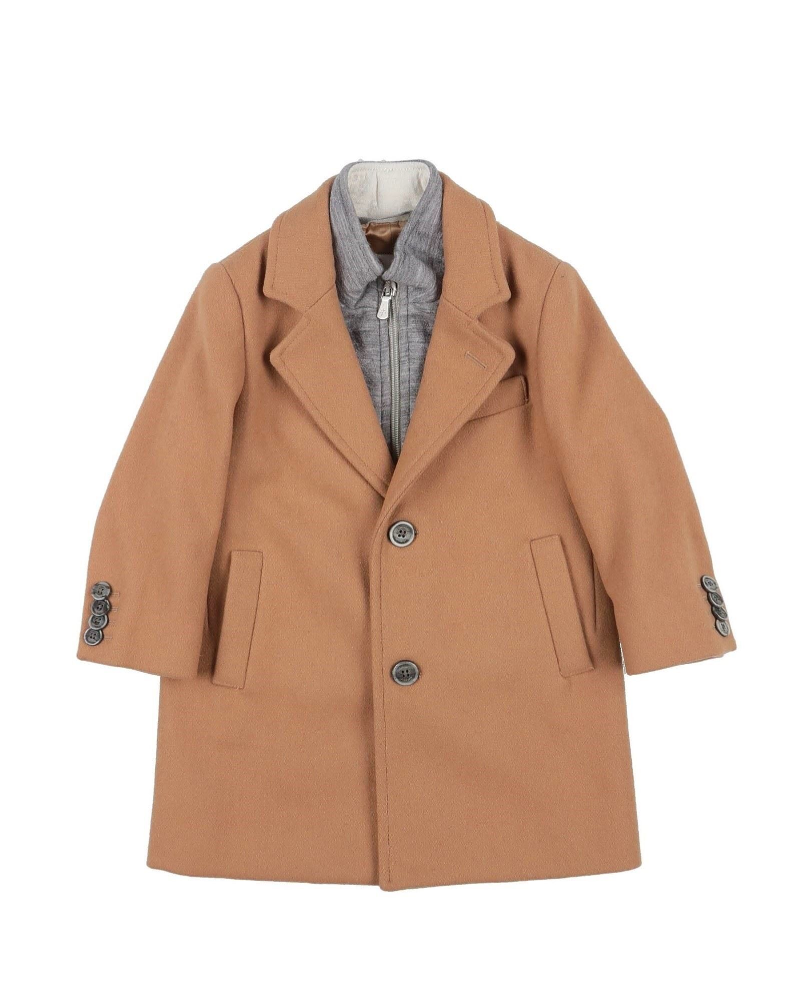 

Пальто для ребенка Eleventy, коричневый