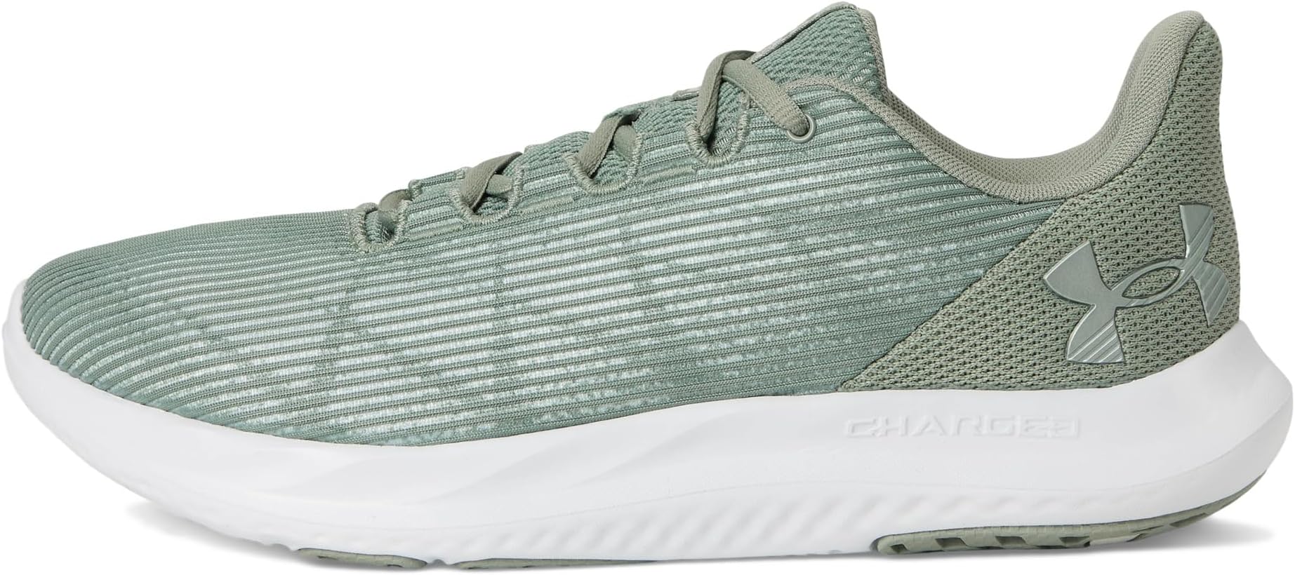 Кроссовки Under Armour Charged Speed Swift, цвет Silica Green/Silica Green/Metallic Silica — фото 4