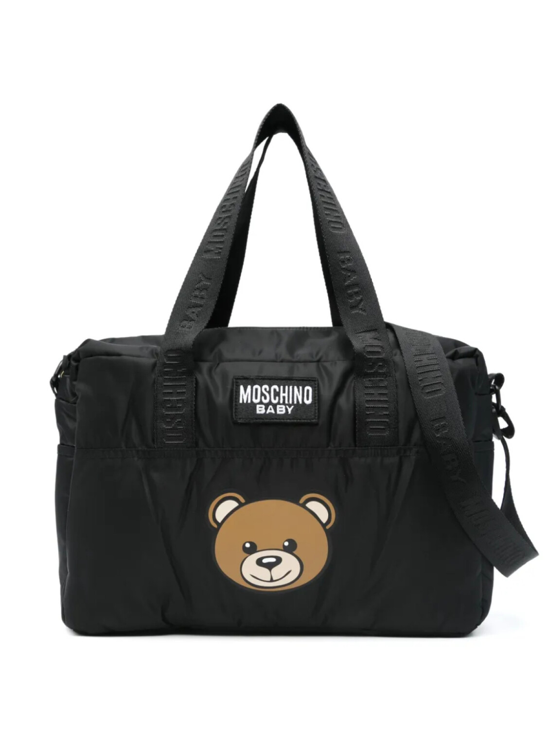 

Moschino Kids пеленальная сумка Teddy Bear, черный