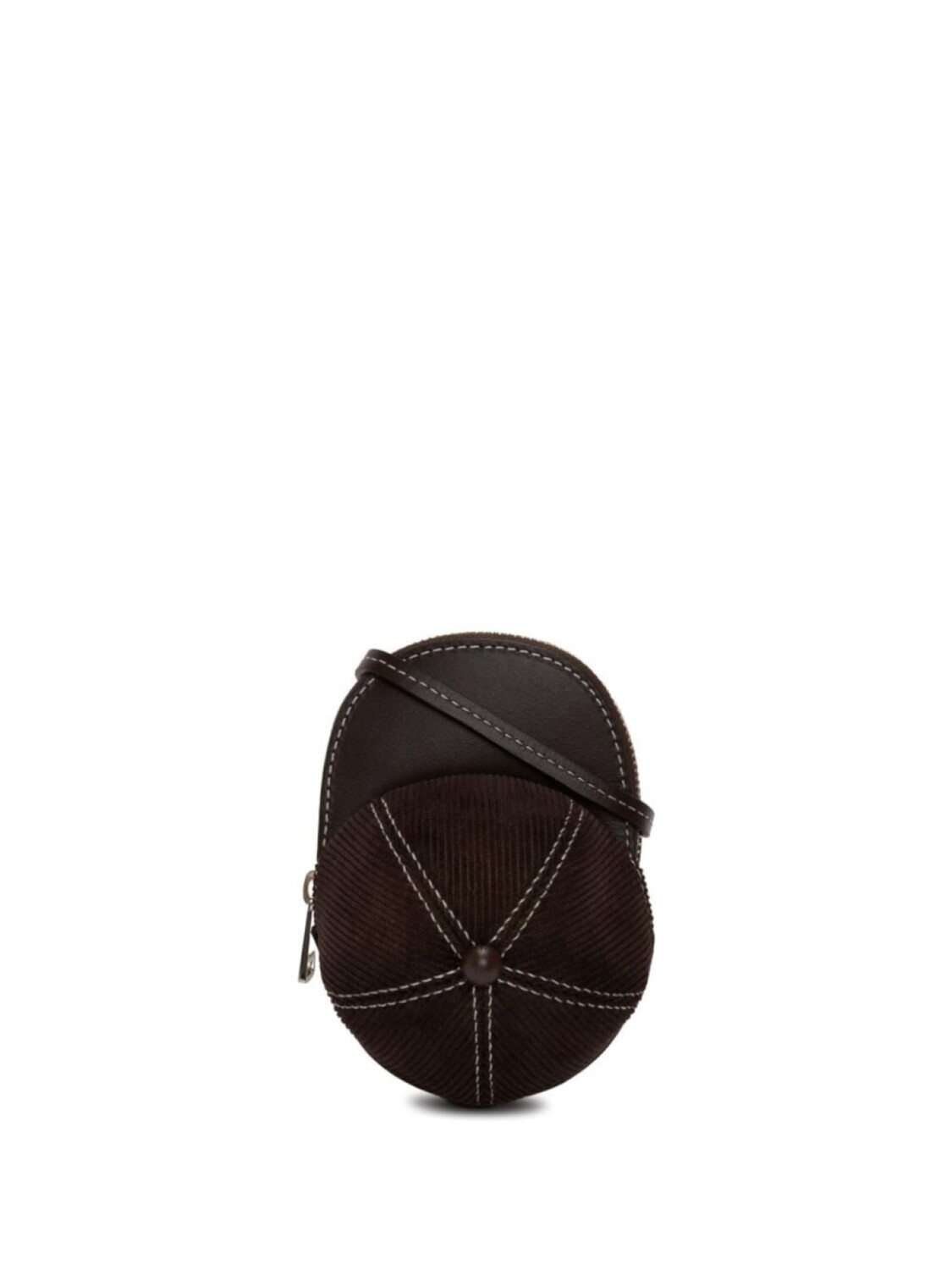 

JW Anderson сумка через плечо в стиле бейсбольной кепки, коричневый