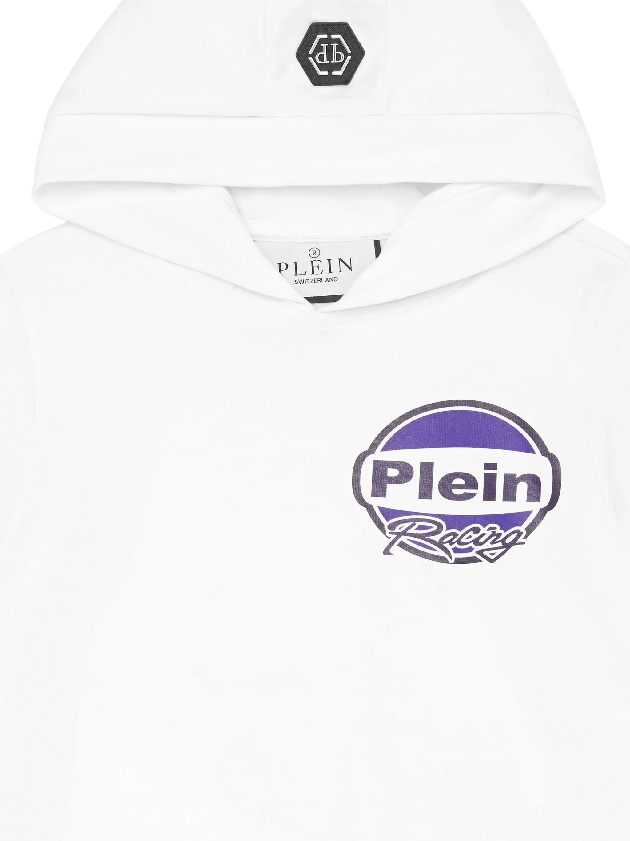 Худи Strass Cars Racing Philipp Plein, белый — фото 3