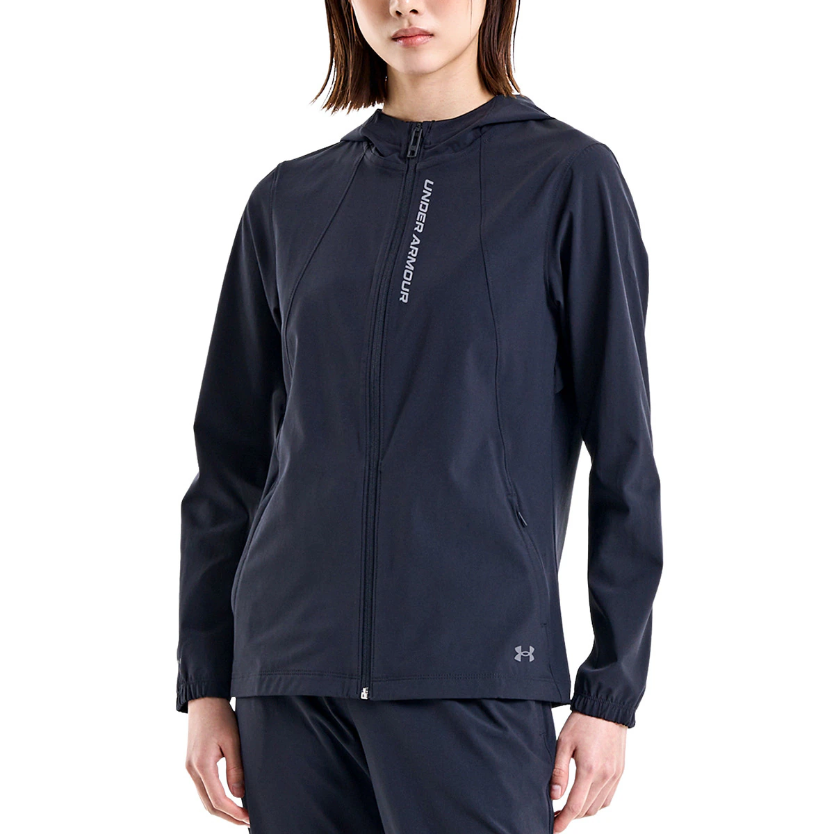 

Женская куртка Under Armour OutRun The Storm, чёрный