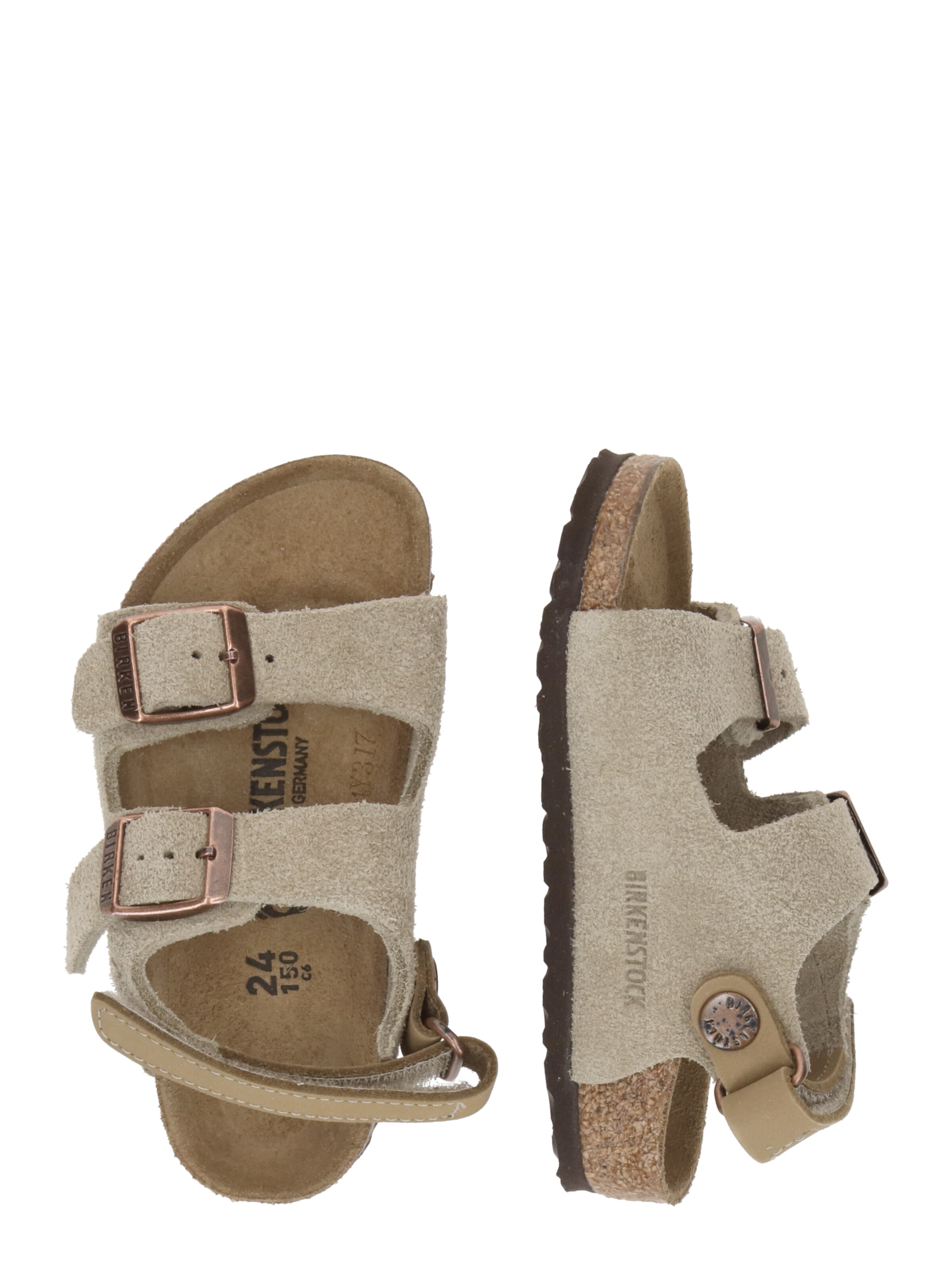BIRKENSTOCK Сандалии 'Milano' в цвете Taupe — фото 2