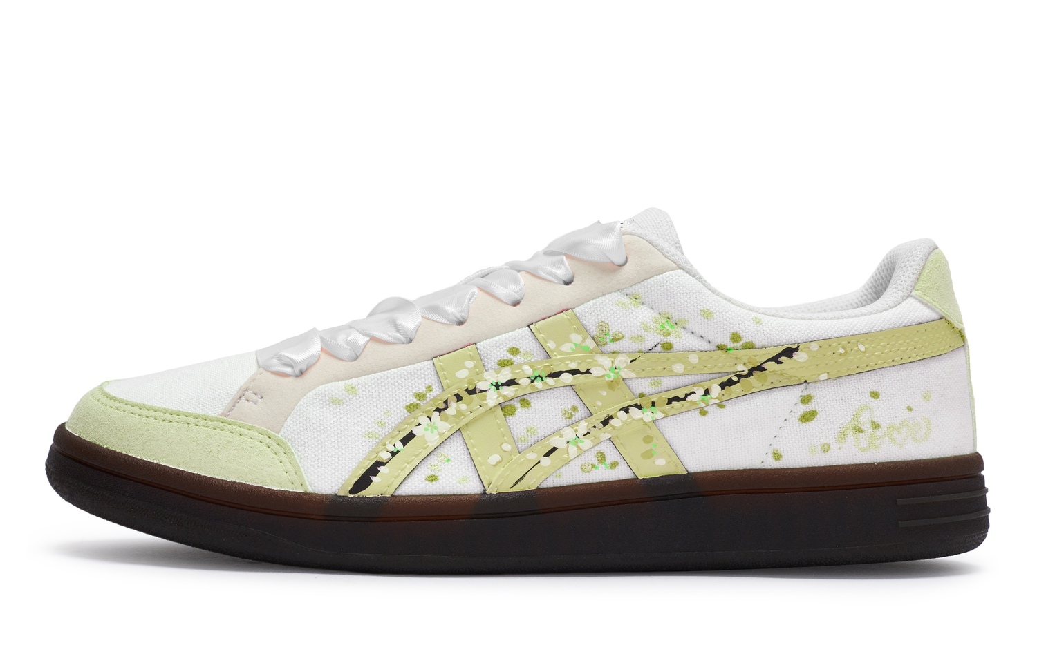 Onitsuka Tiger Advanti Кроссовки для скейтбординга унисекс низкие зеленые бело-зеленые, цвет White Green — фото 2