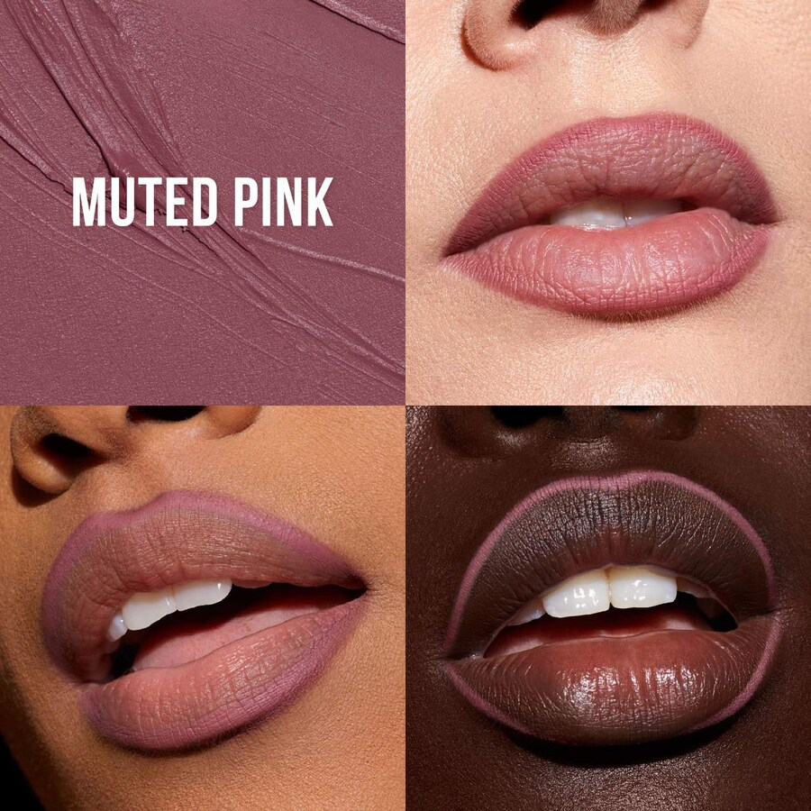 Автоматический матовый карандаш для губ Lip Contour 2.0 HUDA BEAUTY, 0.01 oz/0.5 g, Muted Pink — фото 2