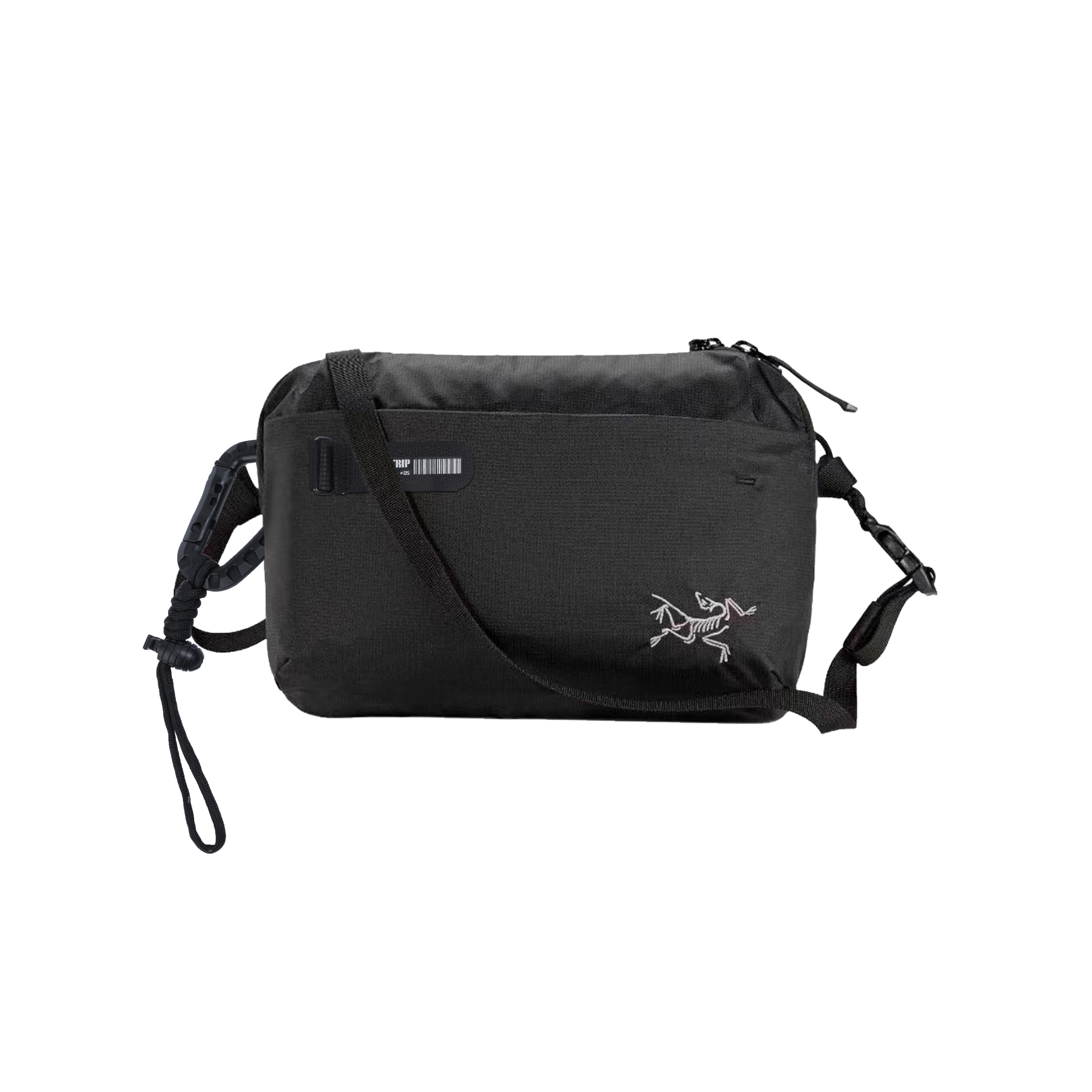 

Arcteryx Нейлоновая поясная сумка унисекс черная, Snow Burst