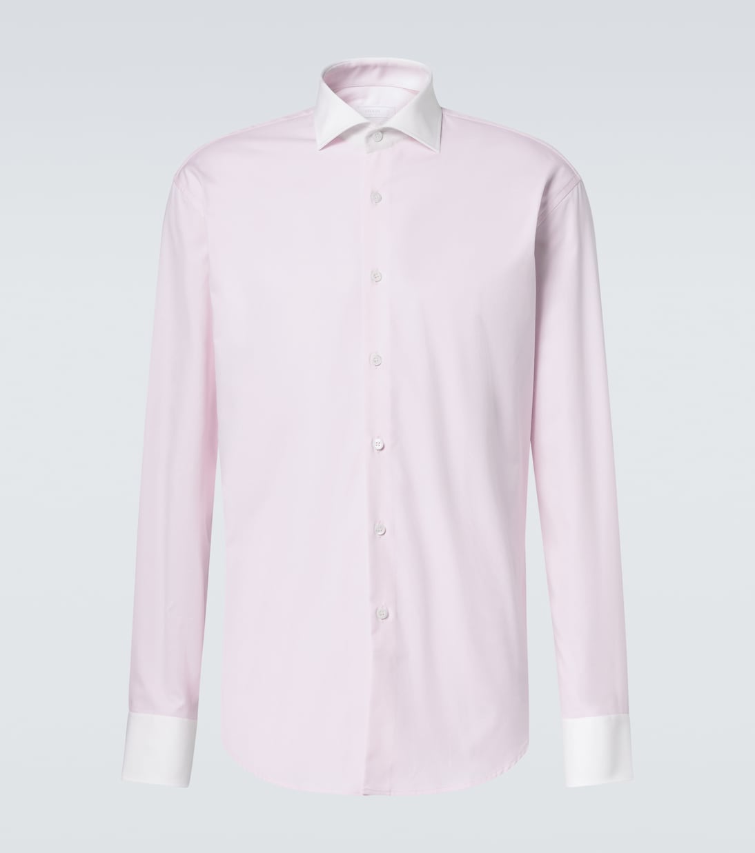 

Хлопковая рубашка Oxford Prada, Rosa+Bianco