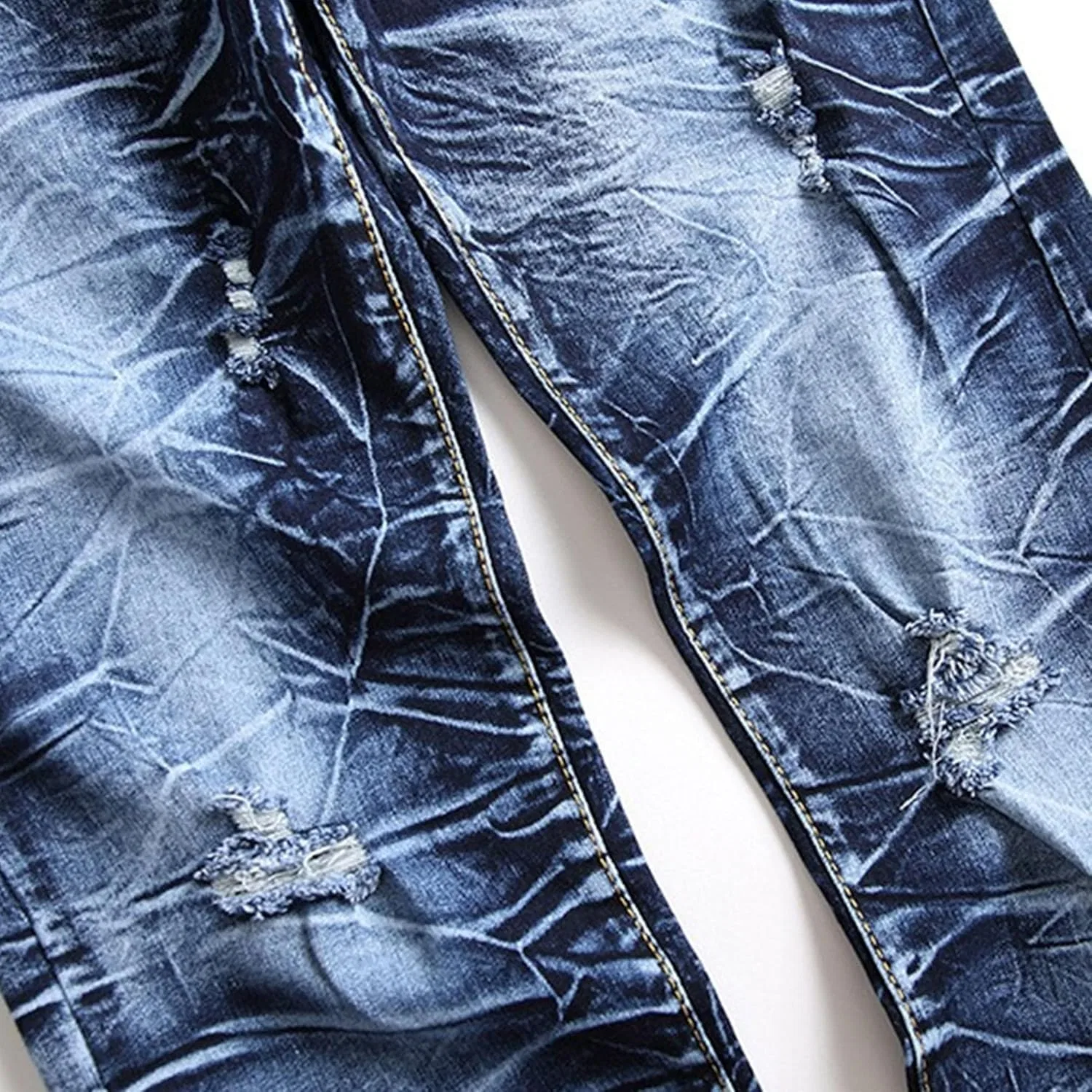 Джинсы прямого кроя Stretchy Jeans, темно-синий — фото 3