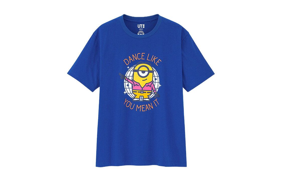 

Футболка унисекс Sea Blue Uniqlo, цвет Sea Blue