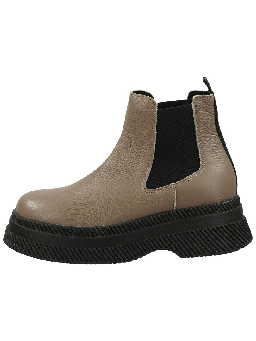 Женские ботинки челси Steve Madden из зернистой кожи, бежевый — фото 2