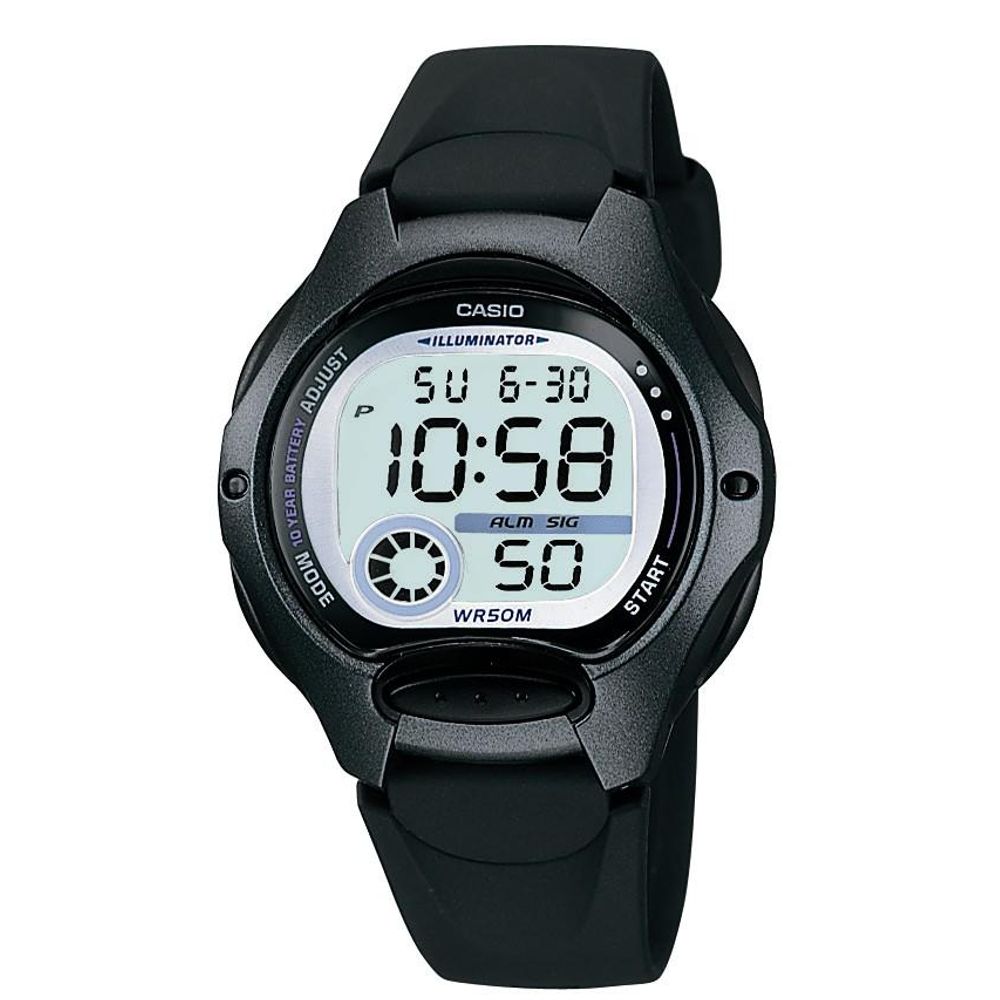 

Часы из черной смолы Casio