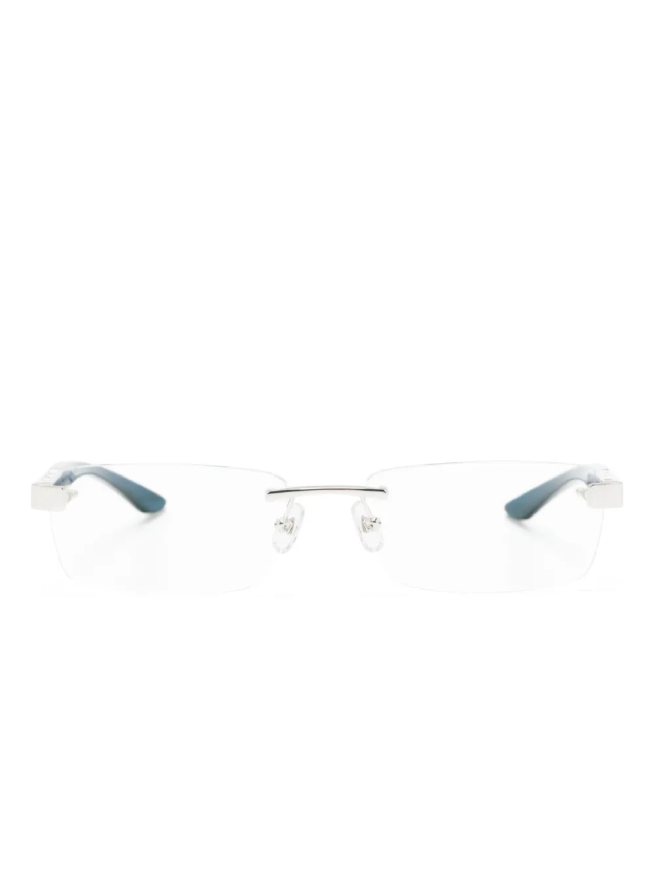 

Очки The Artist III в прямоугольной оправе Maybach eyewear, серебряный