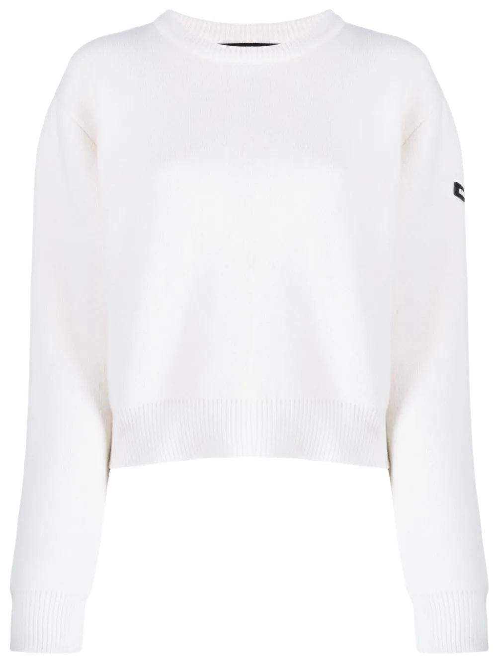 

Джемпер с нашивкой-логотипом BALENCIAGA, белый