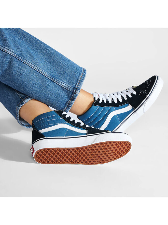 Кроссовки Sk8-Hi VN000D5INVY1 Vans, голубовато-черный — фото 2