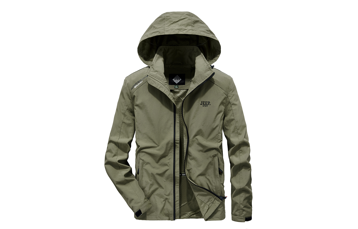 

Куртка мужская JEEP SPIRIT, Army Green, Зеленый, Куртка мужская JEEP SPIRIT, Army Green