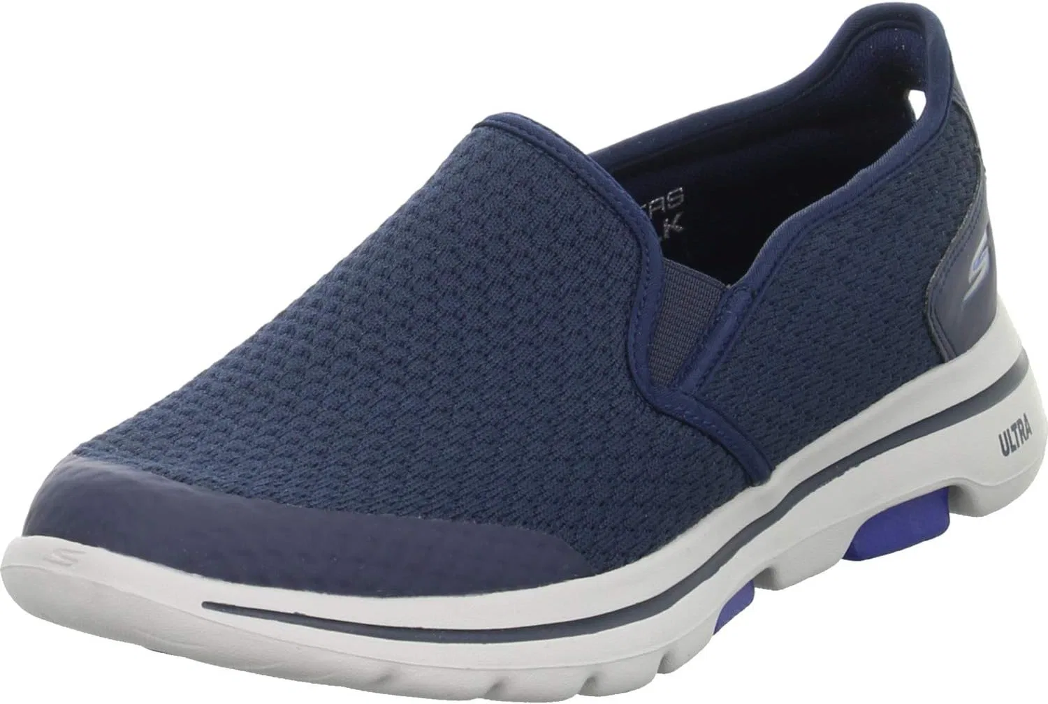 Мужские кроссовки Skechers Go Walk 5 Apprize, Navy Textile Synthetic White Trim