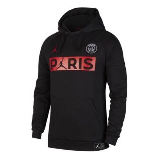 

Толстовка Men's Air Jordan Paris Saint-Germain Fleece Black, черный