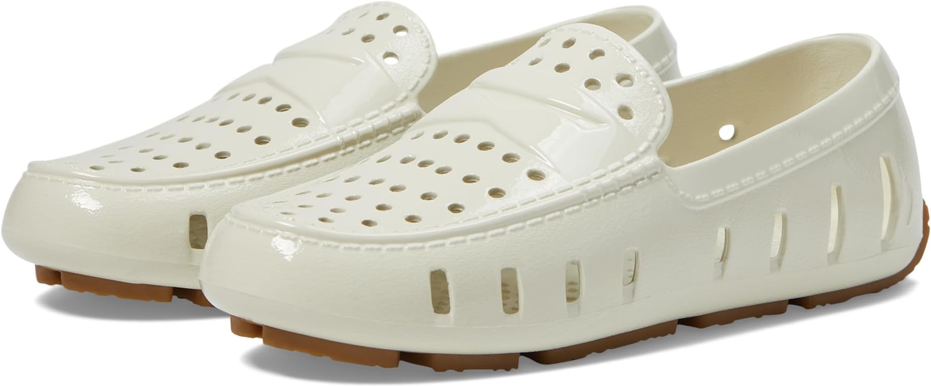 

Лоферы Floafers Kids Prodigy Driver EVA Loafers Floafers, цвет Bone Patent/Gum