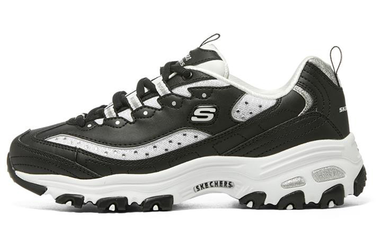 

Кроссовки женские D"Lites 1.0 Chunky с низким верхом, черные/белые Skechers, Черный, Кроссовки женские D"Lites 1.0 Chunky с низким верхом, черные/белые Skechers