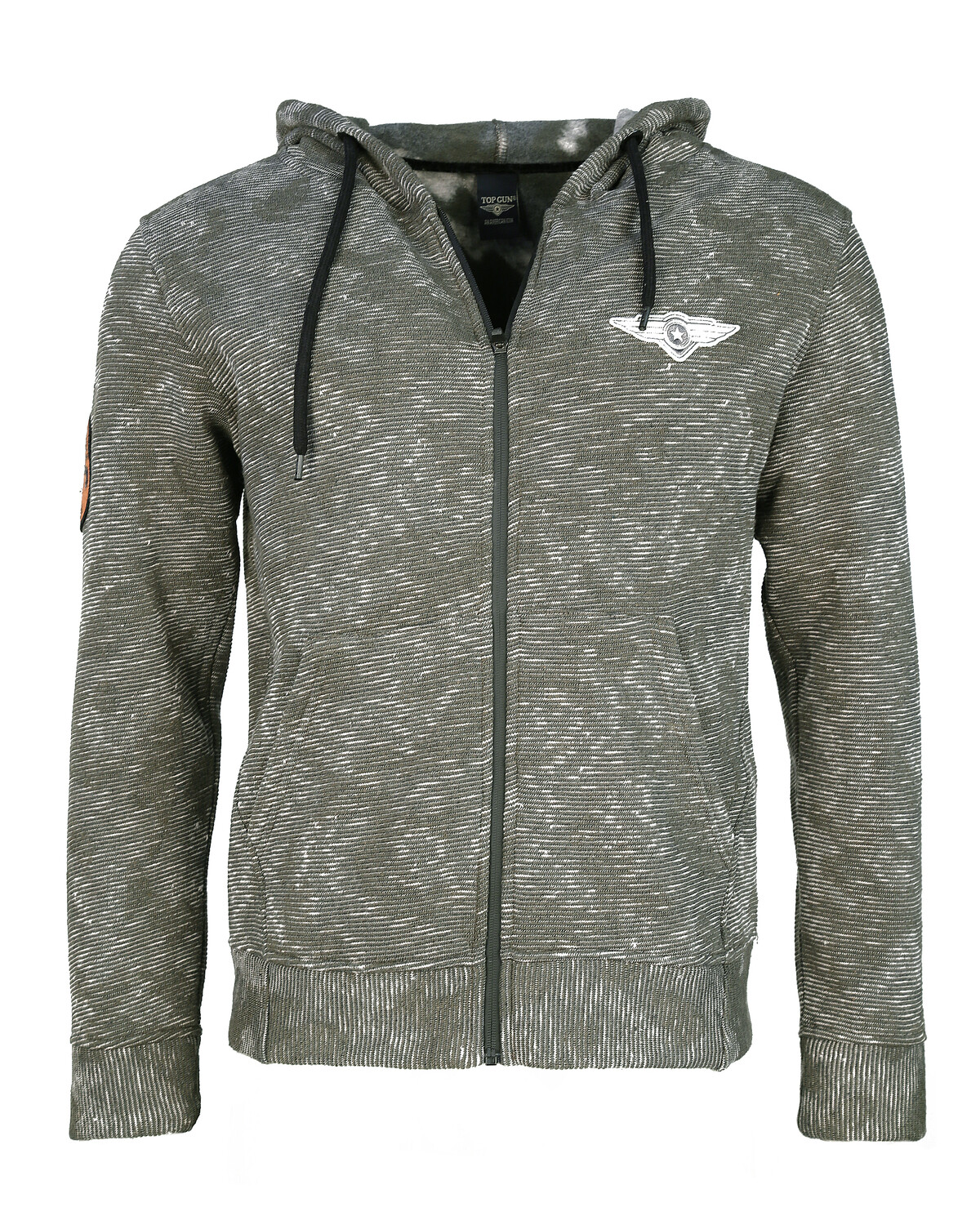 

Толстовка TOP GUN Zip Hoodie Camo TG2012048, зеленый