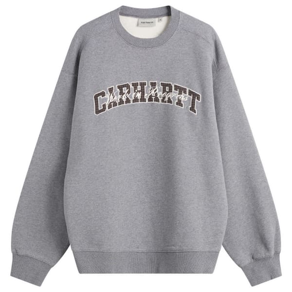 

Большая школьная толстовка Carhartt Wip, темно-серый heather