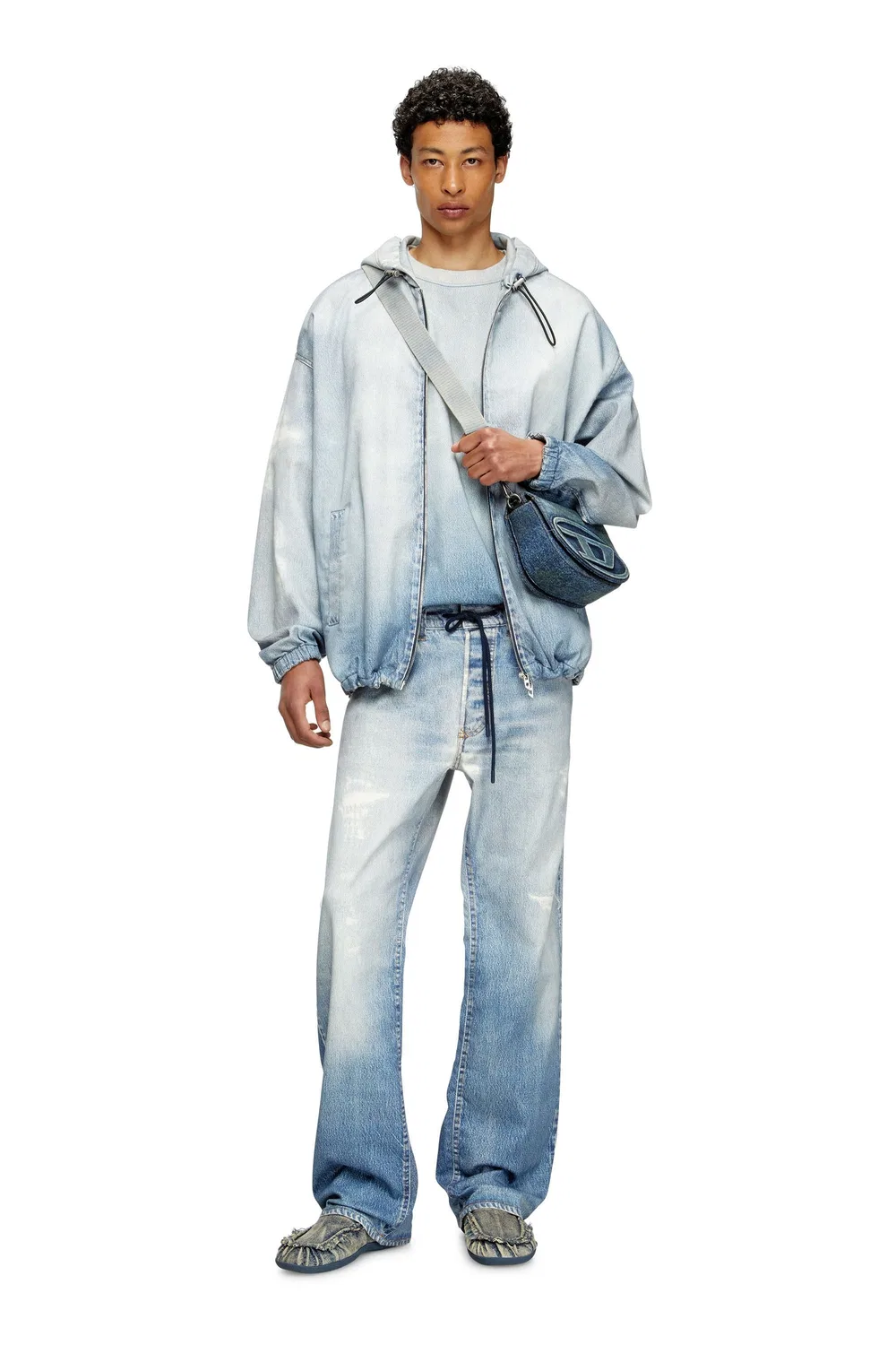 Мужские джинсовые джинсы Jog 2080 D-REEL JOGG Diesel, Light Indigo Blue — фото 3