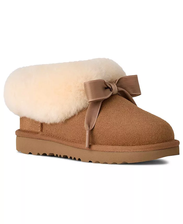 

UGG Kids Bailey Bow Тапочки Ugg, коричневый