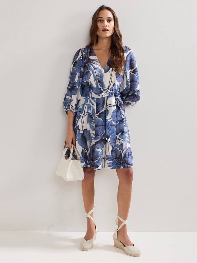 

Мини-платье Kaya с цветочным принтом Phase Eight, Blue