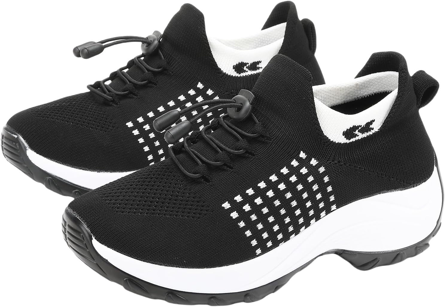 

Ортопедические туфли для женщин с поддержкой свода стопы, для ходьбы, дышащие, комфортные, при фасциите, ортопедические кроссовки без шнурков, повседневная спортивная обувь, теннисные кроссовки для женщин Toumov, черный