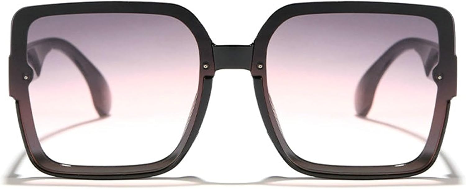 

Хелена, большие квадратные солнцезащитные очки без оправы для женщин, модные винтажные солнцезащитные очки для женщин, роскошные очки с защитой от УФ-излучения UV400 helena, C2