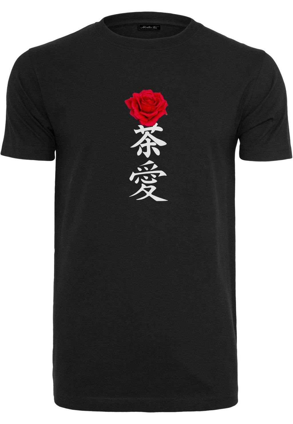 

Футболка с принтом ASIAN SIGN ROSE Mister Tee, черный