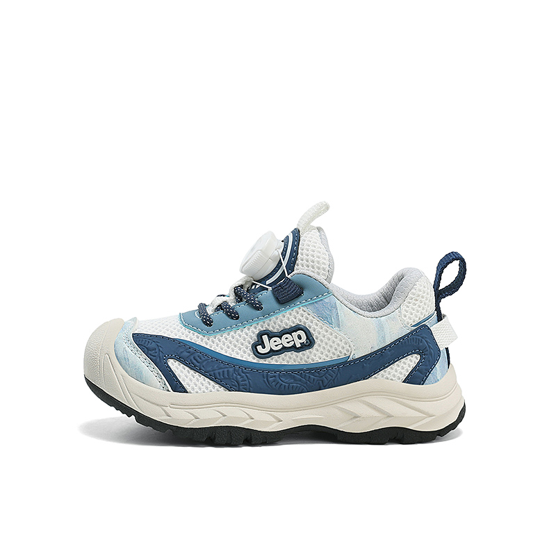 

Детские кроссовки Kids Jeep, prussian синий/айвори белый