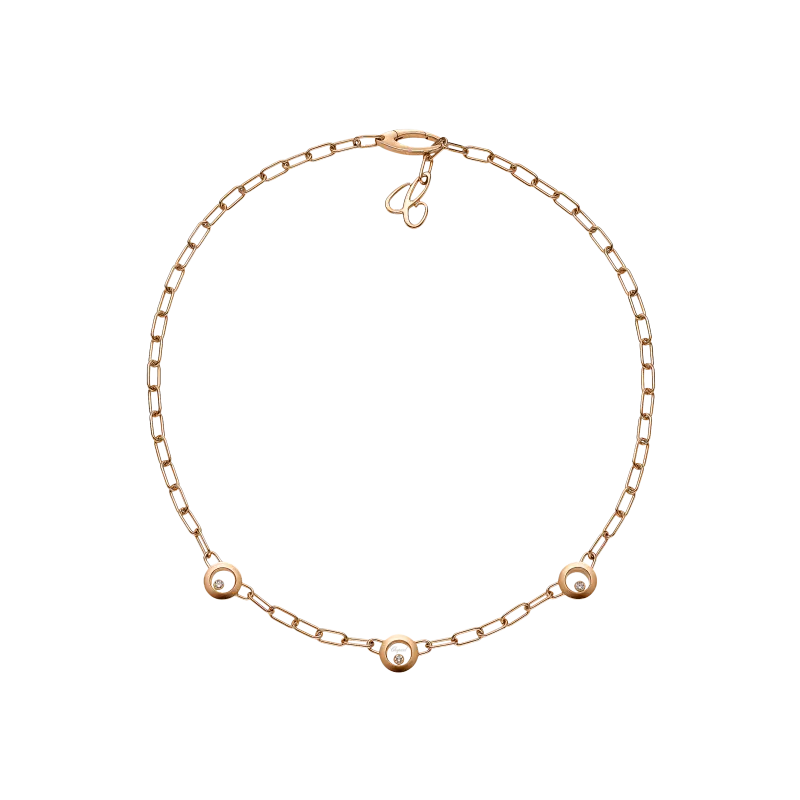 

Chopard - браслет happy diamonds icons, этичное розовое золото, бриллианты - 81a117-5101 CHOPARD