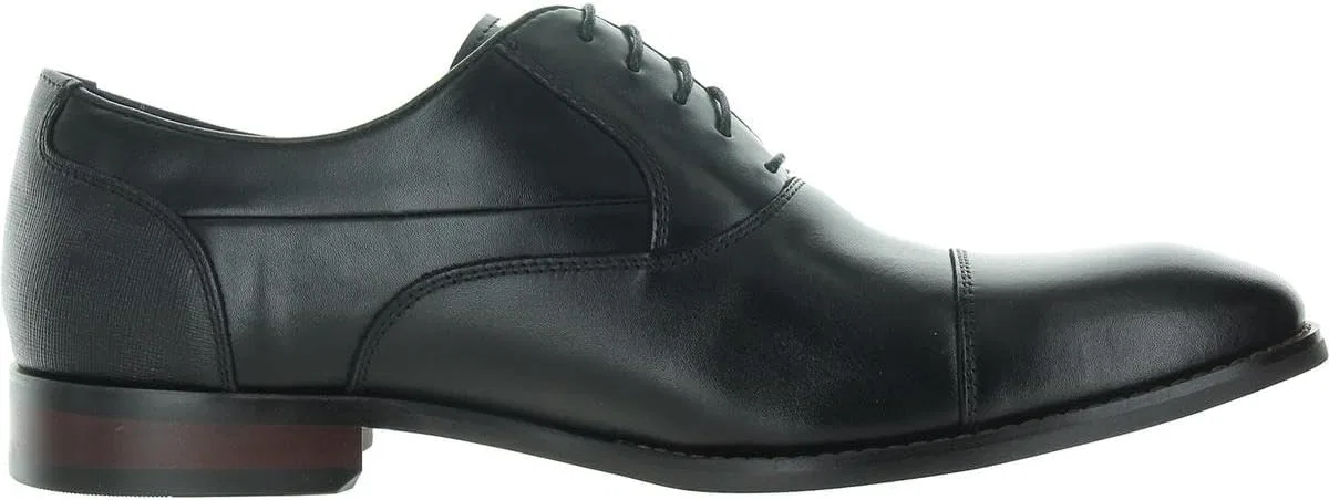 Мужские оксфорды Stacy Adams Kallum Toe Cap, Black — фото 3